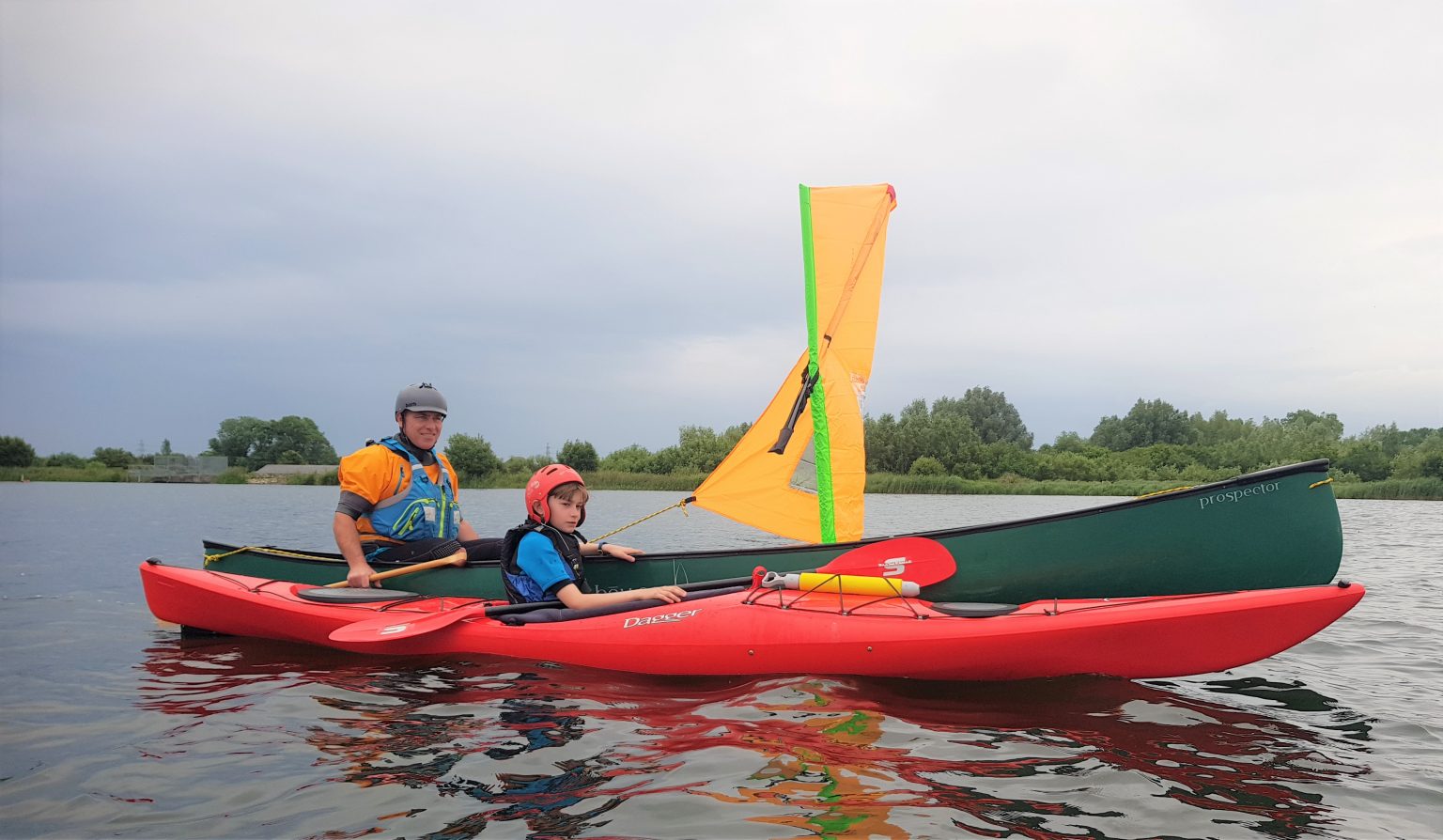 Sail your own canoe DUCKS canoe club