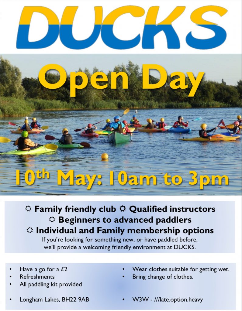 Open day poster 2026